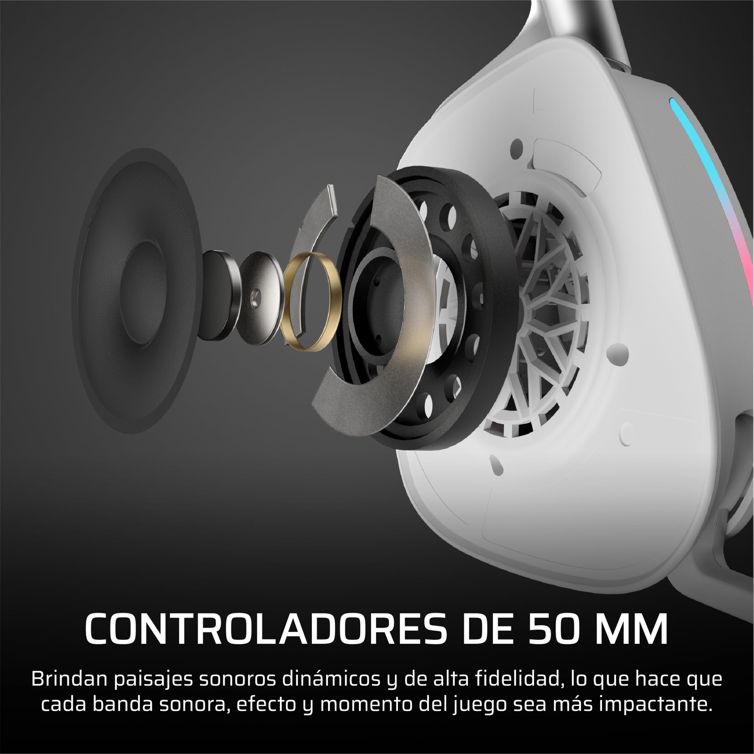 Corsair Void v2 Wireless Auriculares para Juegos con Bluetooth para PC, PS5, PS4, Switch y Móvil – Dolby Atmos, Plataforma Dual Inalámbrica, Batería de Gran Autonomía, Carga Rápida – Rosa — view 5
