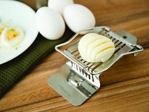 Miniatura 10 de Fox Run - Cortadora de setas y huevos, aluminio fundido