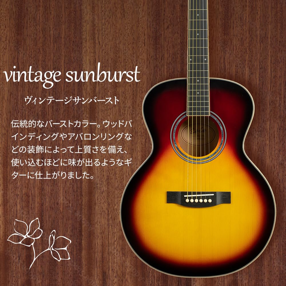 Amazon | Eris. Aproa アコースティックギター 弾きやすい628mm