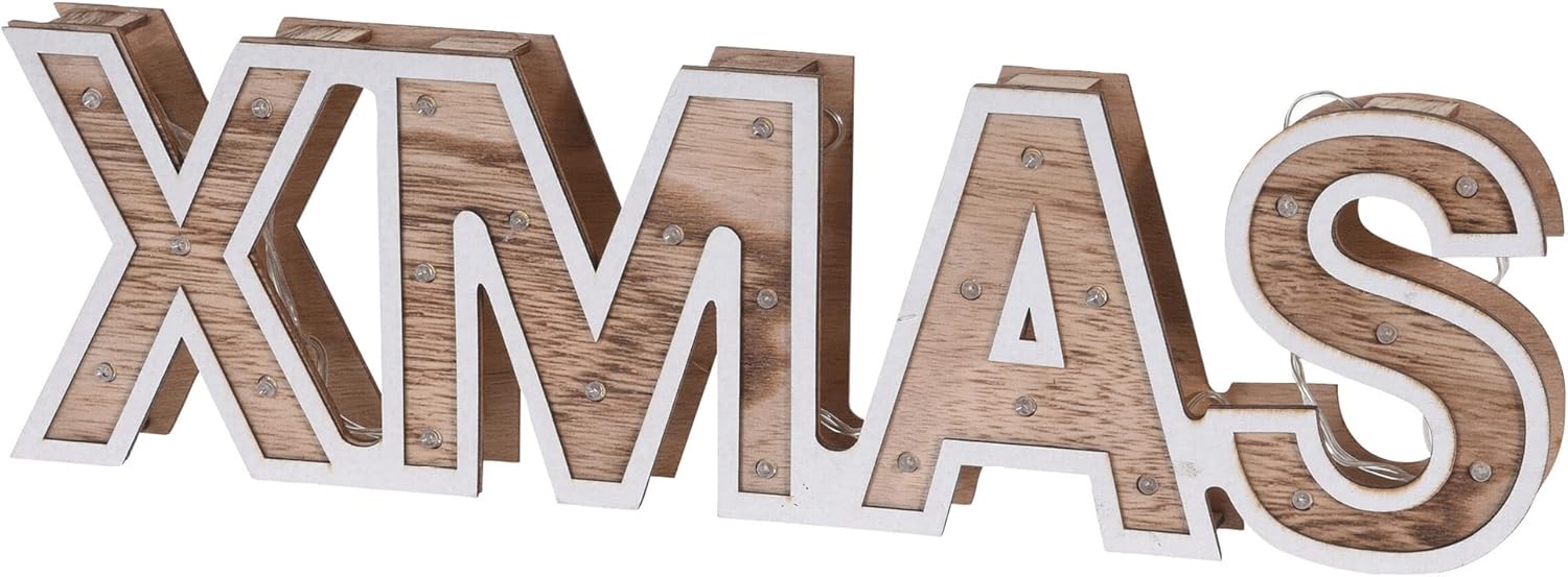 Scritta Decorativa HOME In Legno - XL Con Cuore E Uccello - Decorazione Casa - Foto 3