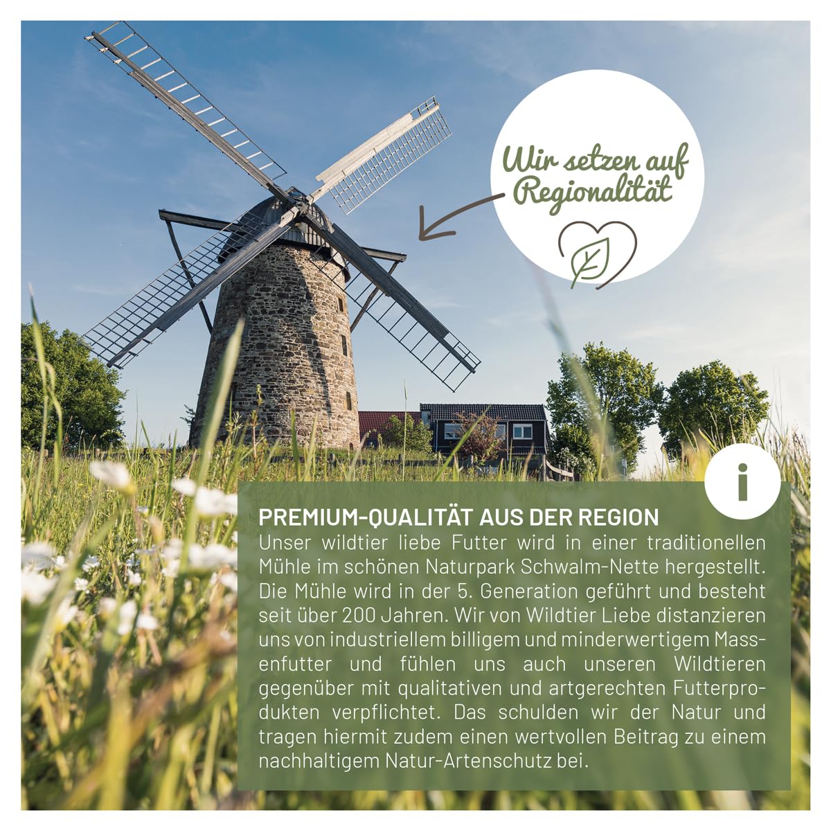 wildtier liebe Futtertraum I Vogelfutter Wildvögel Ganzjährig 5kg I Premium Streufutter artgerecht & hochwertig I Wildvogelfutter, Streufutter, Ganzjahresfutter für Vögel