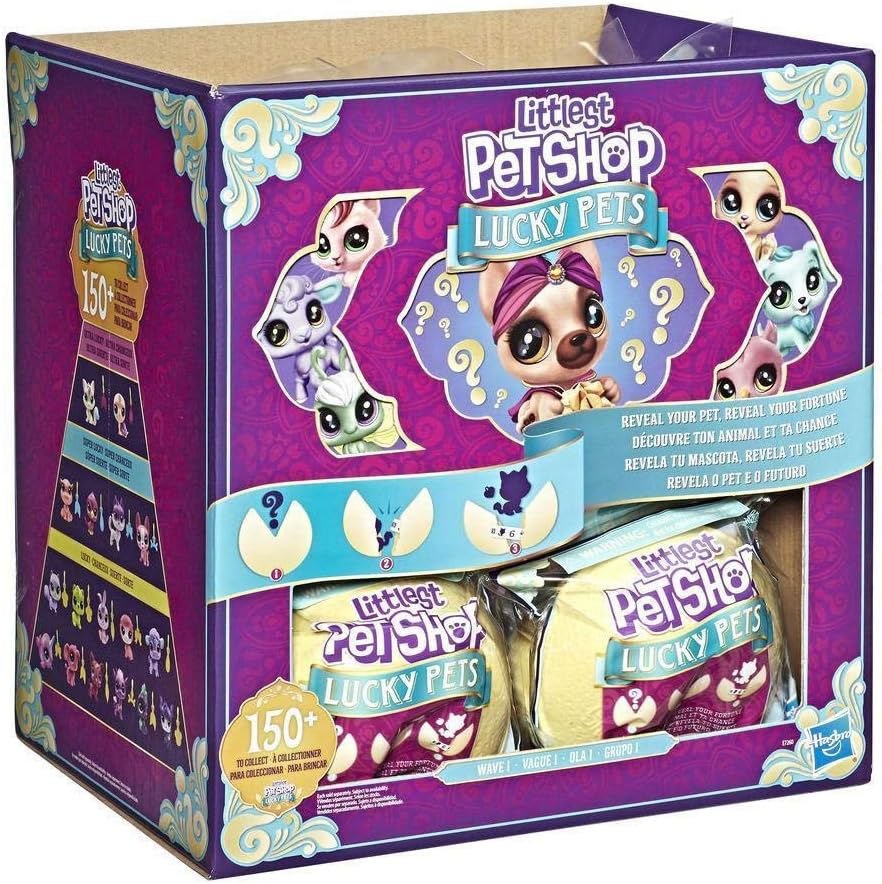 Littlest Pet Shop Hasbro Lucky Pets Fortune Cookie Surprise Pet Toy, Lots to Collect, Ages 4 and Up