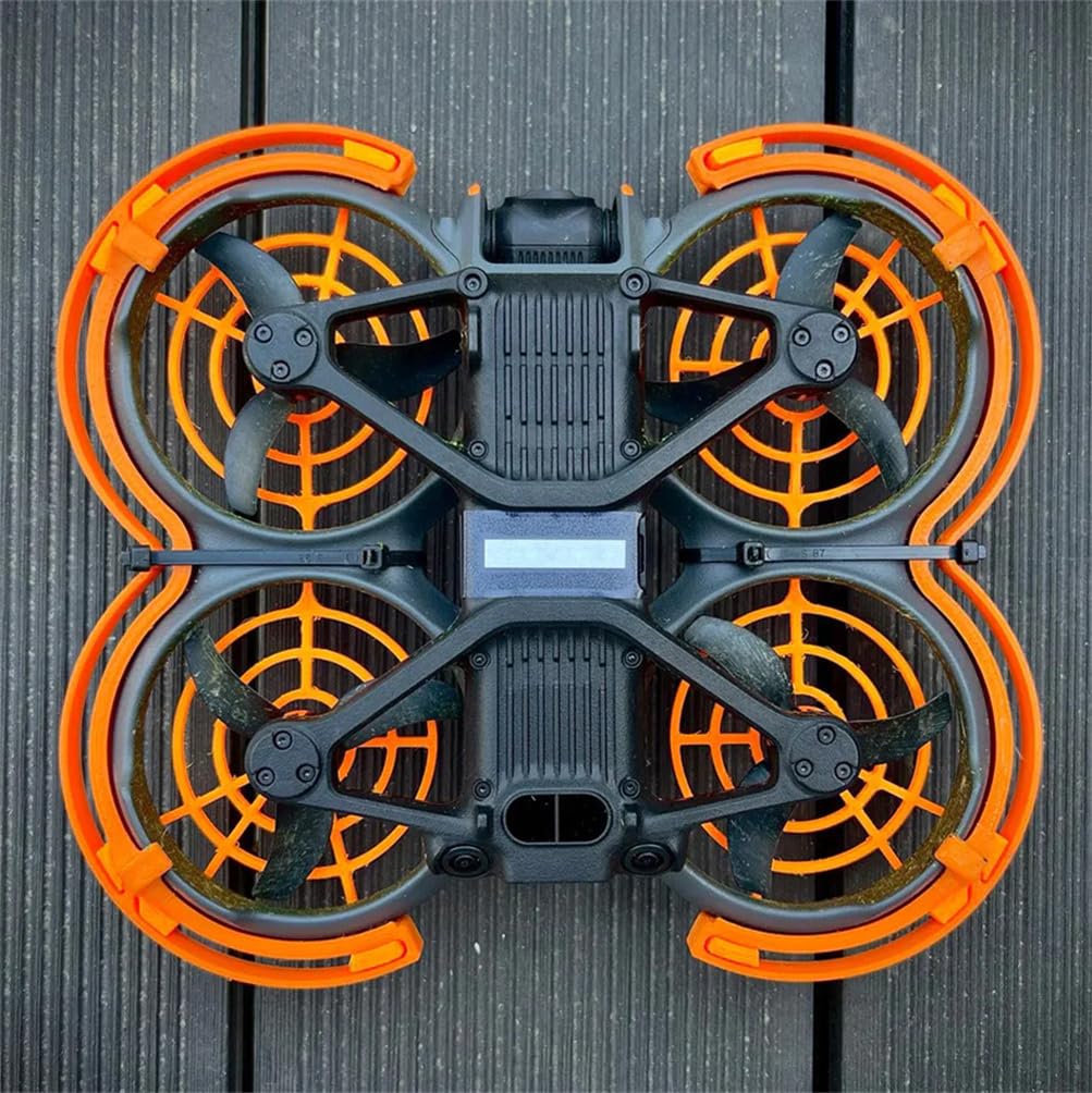 Fututech - Kit de protección de anillo para DJI Avata2, protector de hélice para drones, tapa para protección de la hélice accesorio (azul Fututech - Kit de protección de anillo para DJI Avata2, protector de hélice para drones, tapa para protección de la hélice accesorio (azul