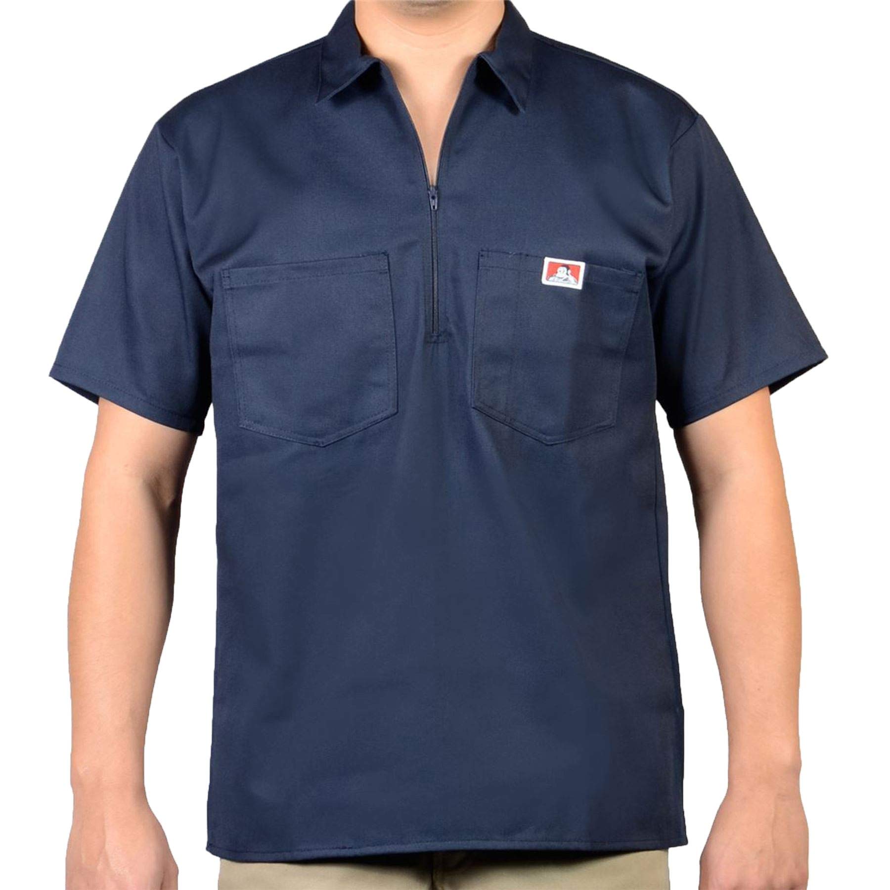 Ben Davis Short Sleeve 1/2 Zip Shirt
