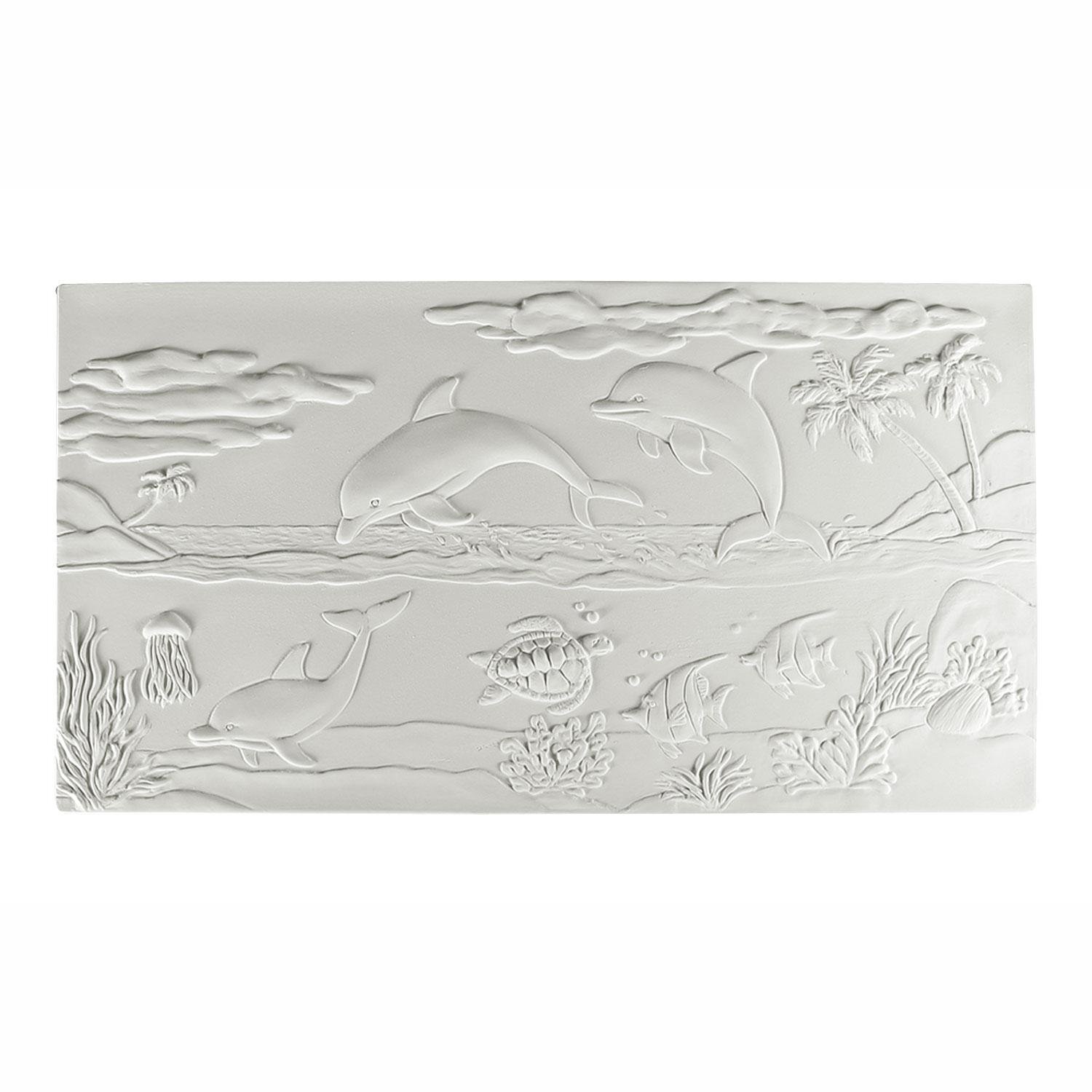 Dolphin Seascape Texture Mold