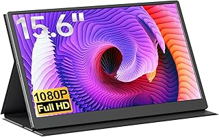 cocopar CAIKEZI Portable Monitor 15.6 Inch Travel Monitor 1080P FHD HDMI USB-C External Monitor for MacBook Laptop Surface... Price In India
