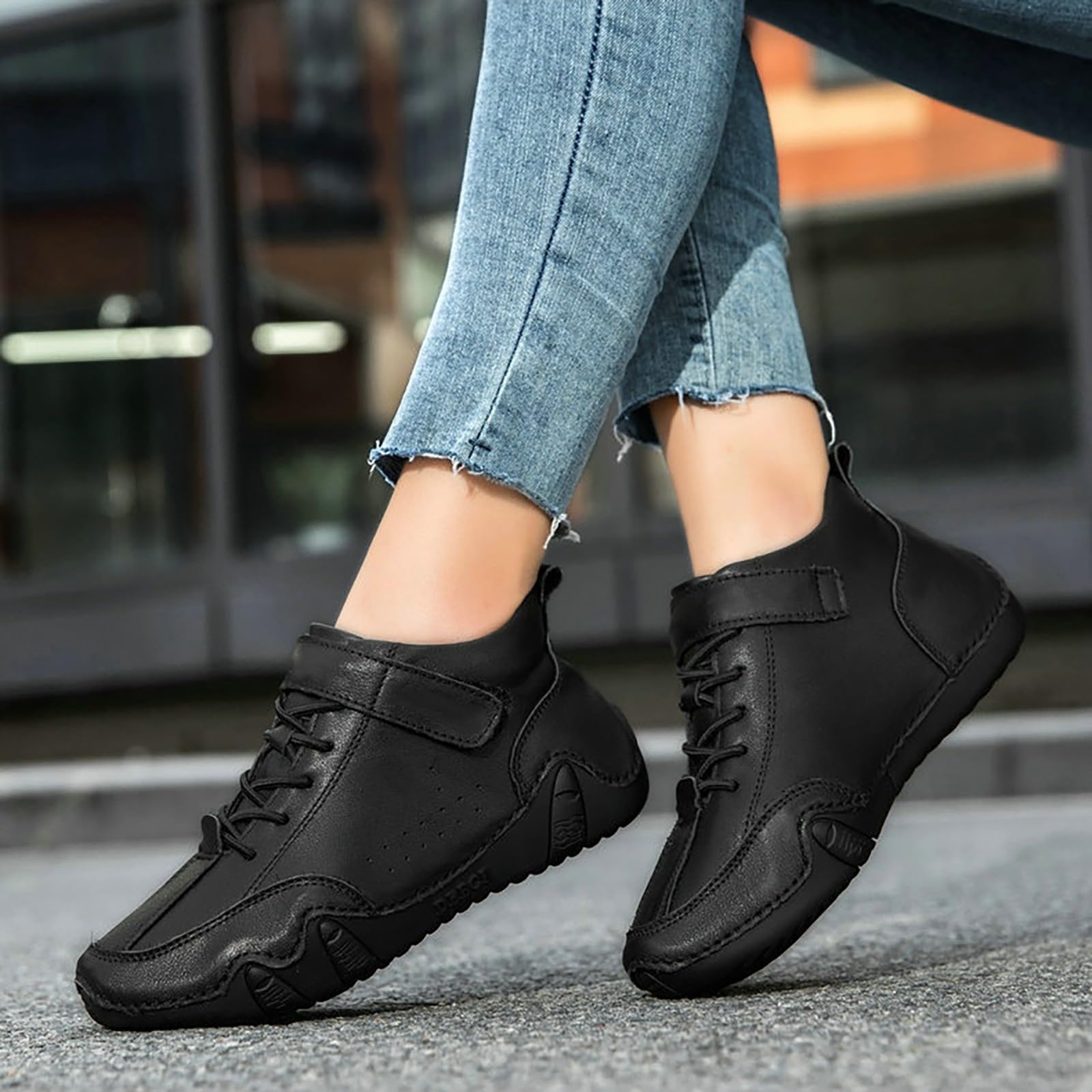 Stivali Equitazione Bambina Comodi in Pelle Antiscivolo Laterale E Lacci Motivo Stampato a Giardino Impermeabili Stivali Texani Donna Stivaletti da Fashion Scarpe da retrò da Cowboy