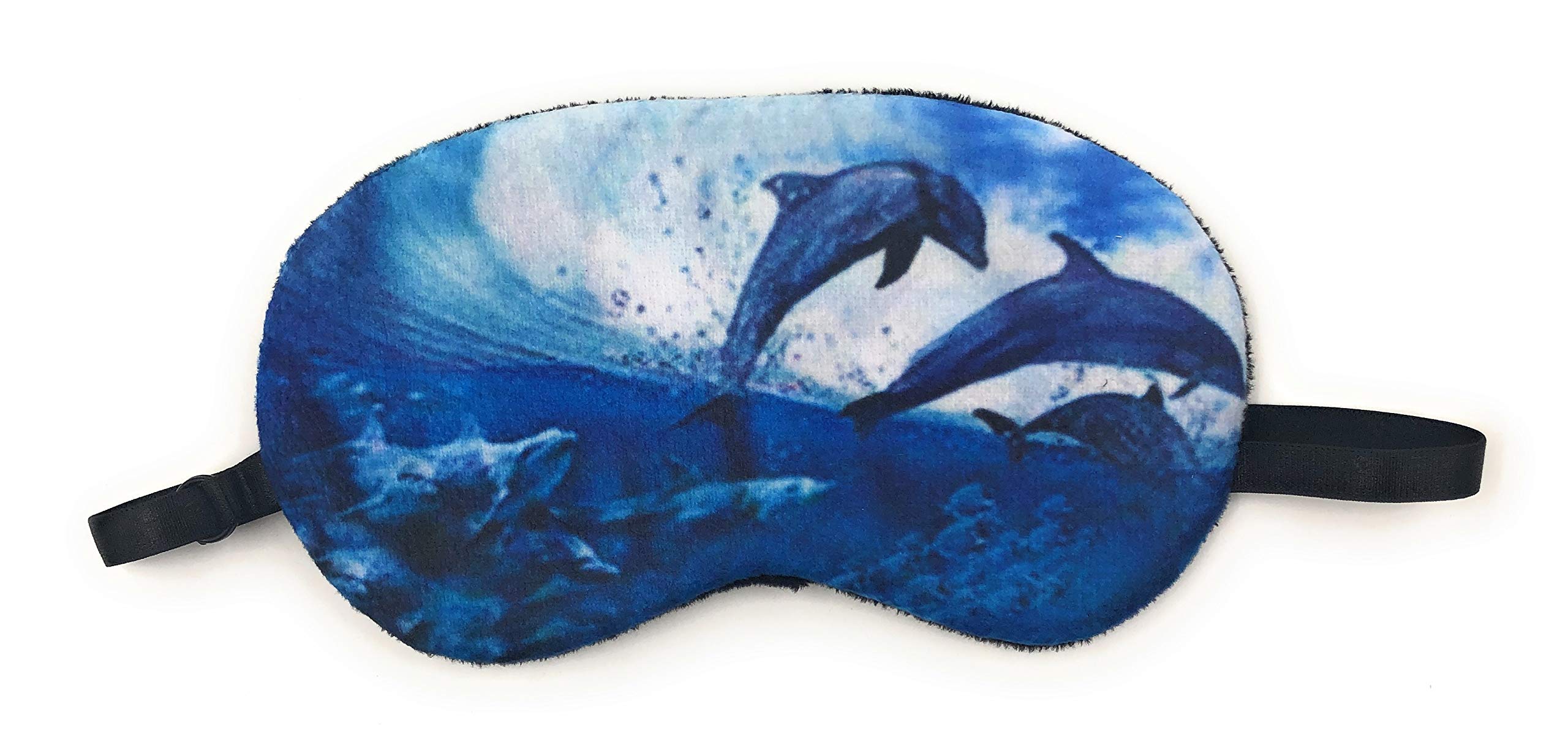 24x7 eMall DolphinEye Shade Blindfold Eyes Cover Sleeping Travel Rest Patch Blinder Relax, Complete black-out Design, snooze, slumber, hibernate ~ Super Soft & Comfortable For Proper Sleep