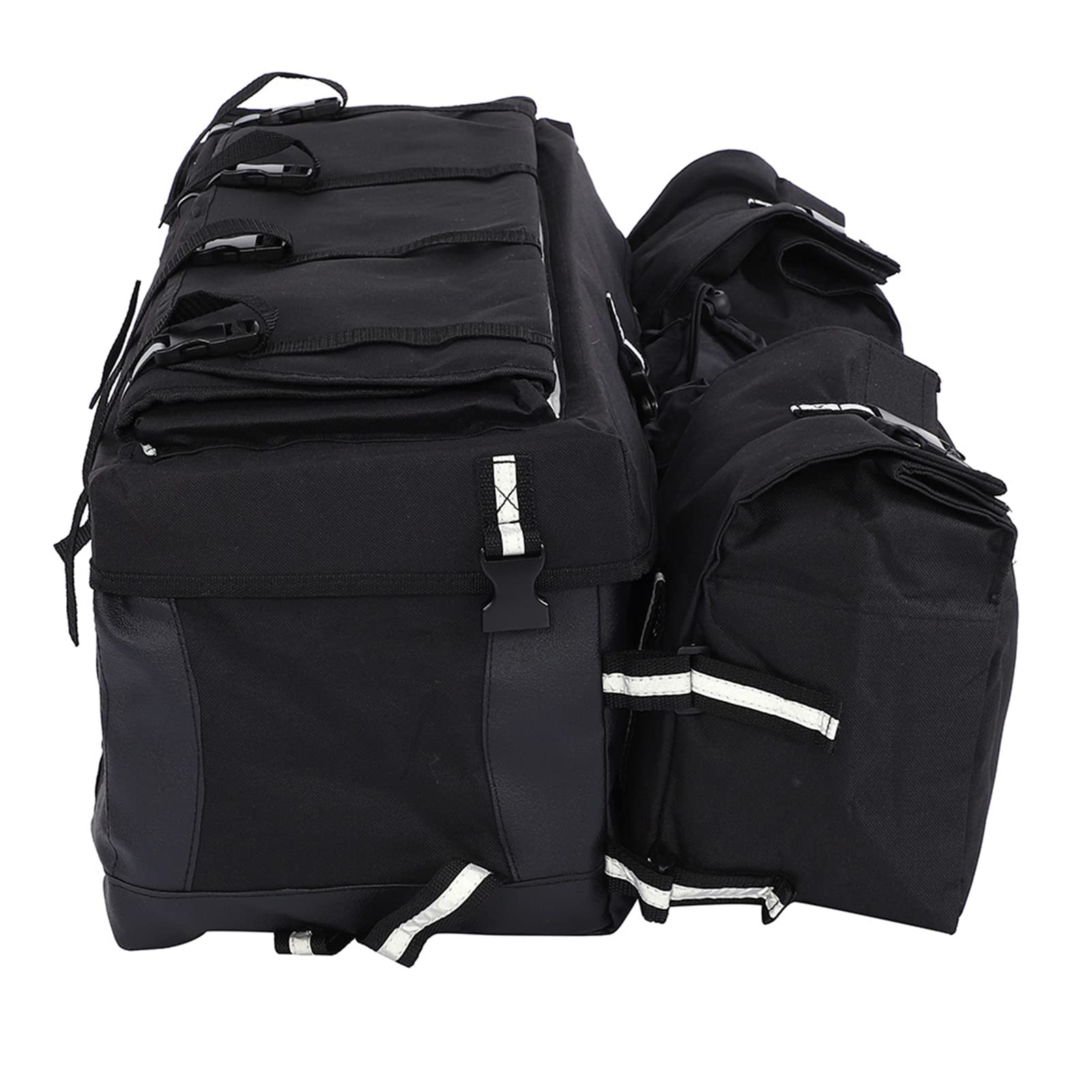 Sacoche De Selle VTT Ejoyous - 2 Sacs Amovibles + 2 Porte-Bouteilles - Fixation Avant/Arrière - Tissu Oxford