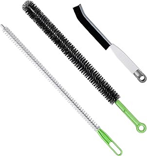 Upgraded Cleaning Brush Kit - 3-Piece Set, Flexible Drain Brush, Crevice...