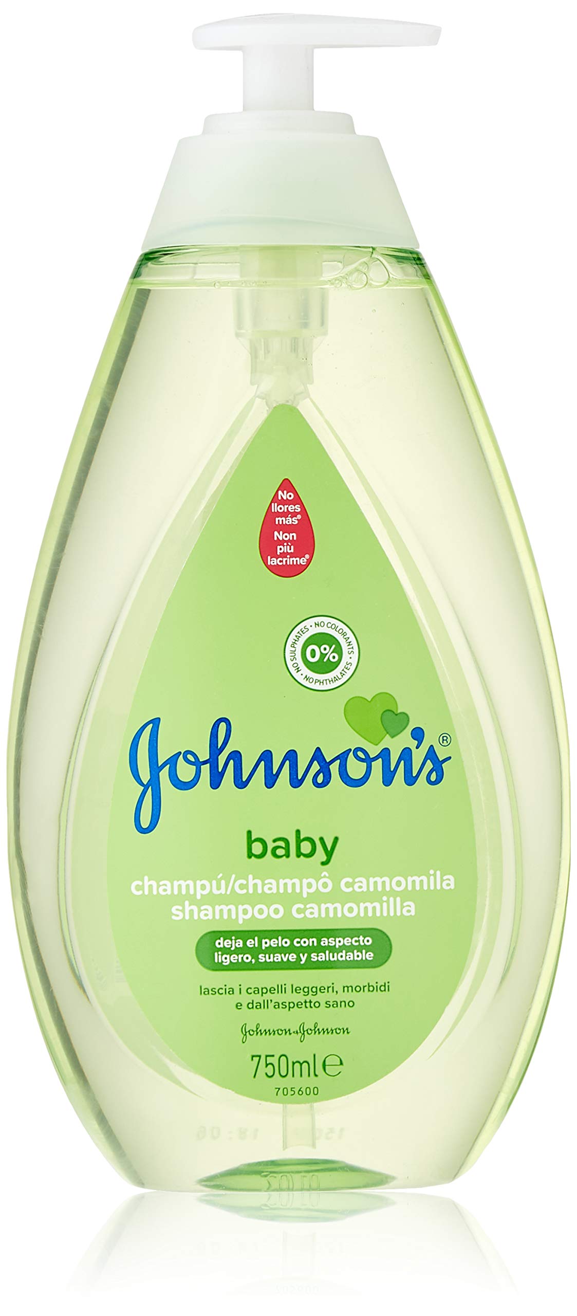 JOHNSON`S Baby Johnson S Shampoo 7Camomila with Dispenser