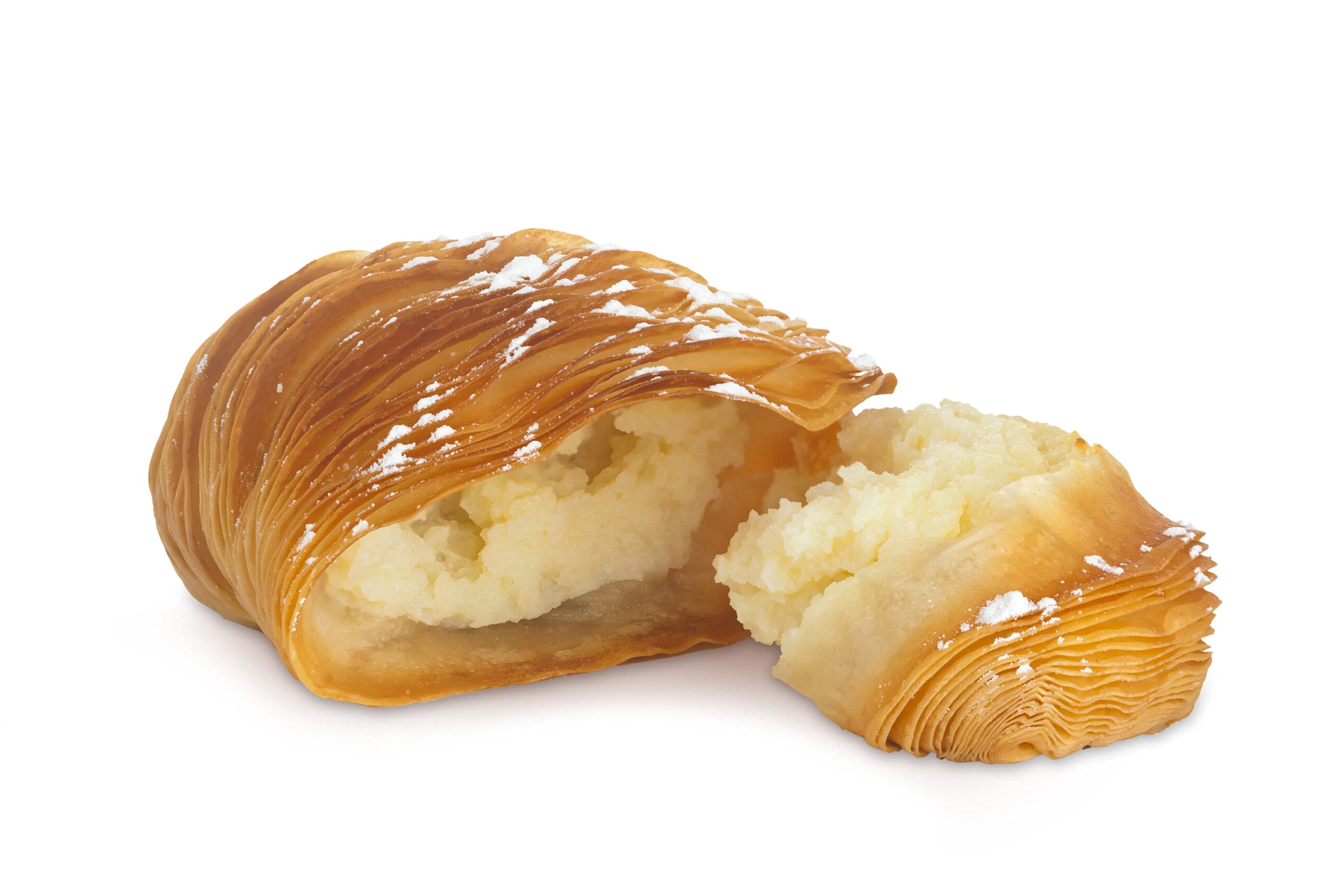 SFOGLIATELLA FRESCA NAPOLETANA RICCIA - 6 PEZZI 1KG