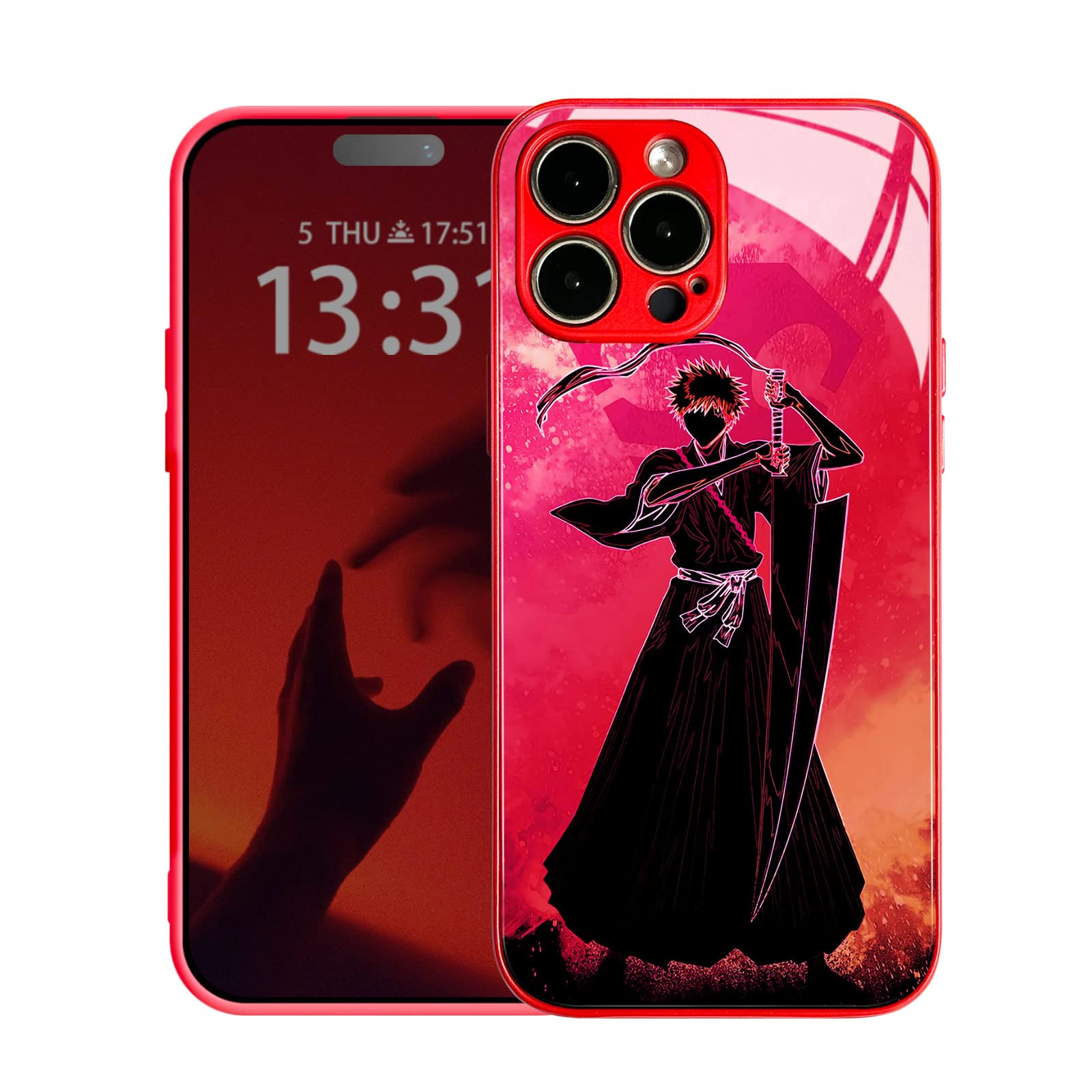 Amazon.com: Akatxezy Ichigo Anime Phone Case - Unique Manga