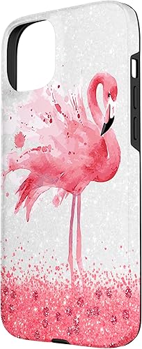 Vista 17 de Funda para iPhone 13 Cute Flamingo Women Girls Flamingos Birds