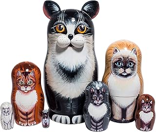 Cat Nesting Doll 7pc./7