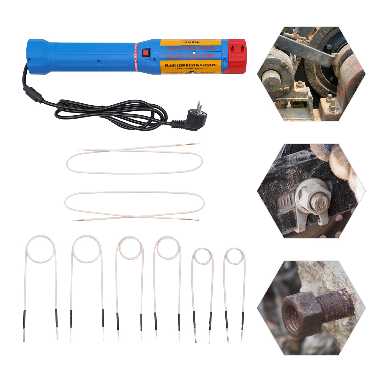 Magnetischer Induktionsheizer 1100W – Bis 800°C Zum Lösen Von Schrauben & Muttern