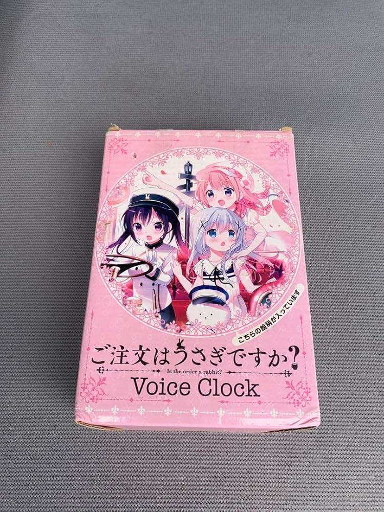 【新品・未使用】 ご注文はうさぎですか？Voice Clock 2種セット Amazon.co.jp: ご注文はうさぎ か？キャラクターボイス 目覚まし