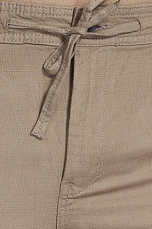 Image of DIVISIVE Men's Relaxed Fit Cotton Linen Blend Trousers