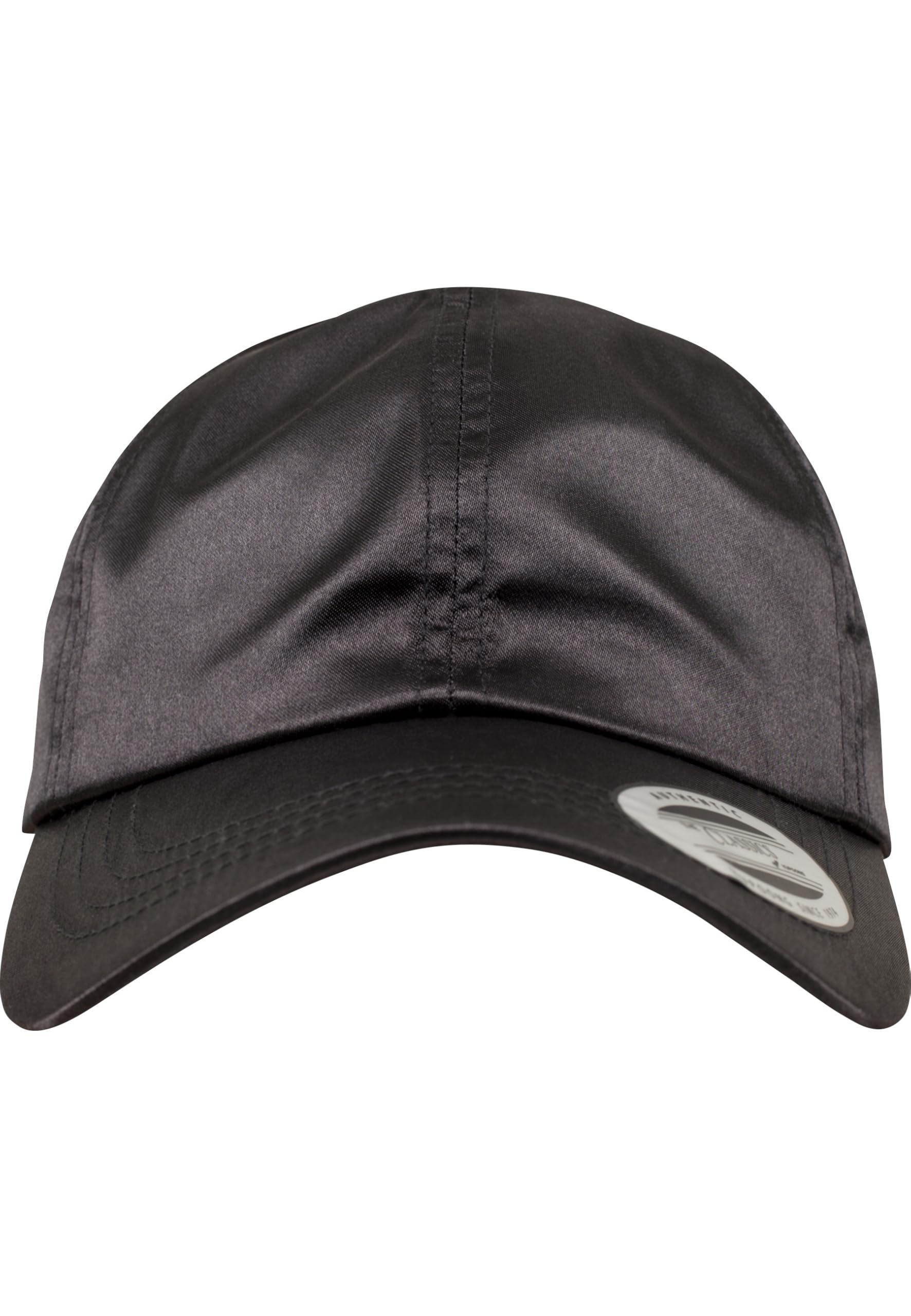 Flexfit Low Profile Satin Cap Unisex Kappe für Damen und Herren aus glänzendem Satin Stoff