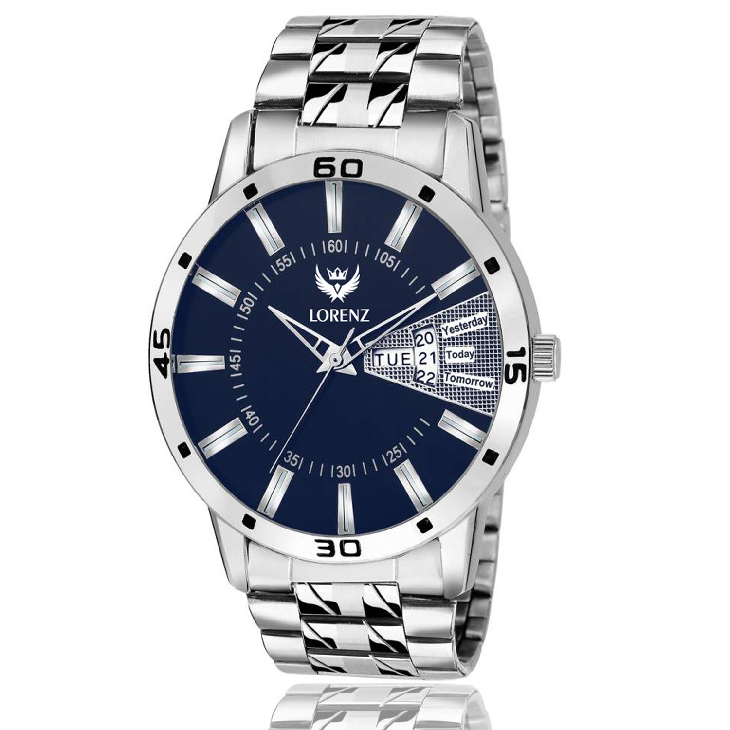 LORENZ Analog Blue Dial Day & Date Edition Mens Wrist Watch- MK-1065A (B079R3KV6Z) Amazon Price History, Amazon Price Tracker