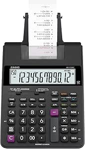 Casio HR-170RC Plus Mini-Desktop Printing Calculator