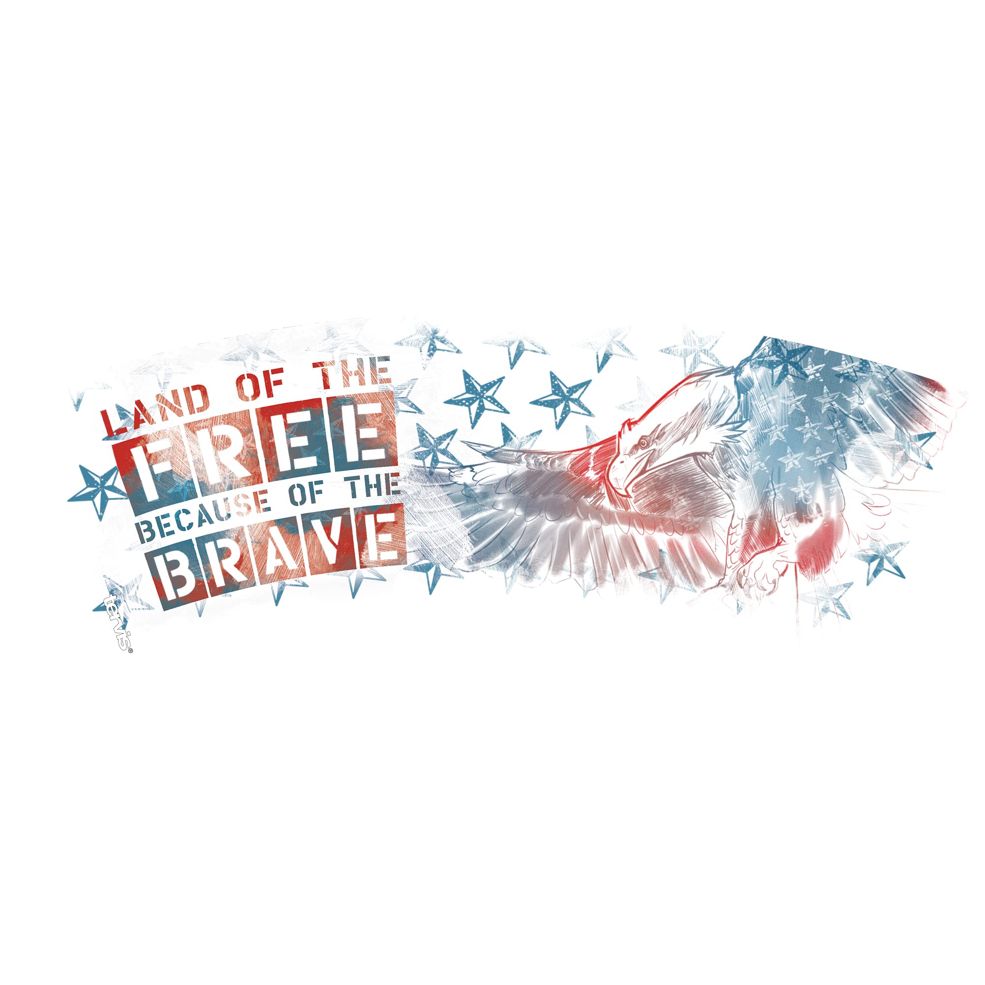 Tervis Land of the Free Eagle - Bicchiere termico a doppia parete, 470 ml, stile classico