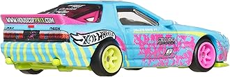 Hot Wheels Premium Car Culture Collectible Toy Car, 1:64 Scale Die-Cast Mazda RX7 FC Pandem, Silhouettes Vehicle with Real Riders Tires