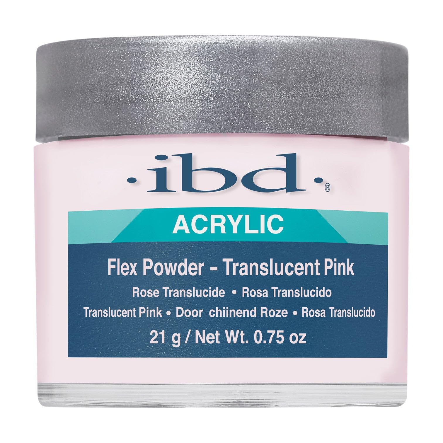 IBD Flex 71825 Transulcent Powder, Pink, 0.75 Ounce