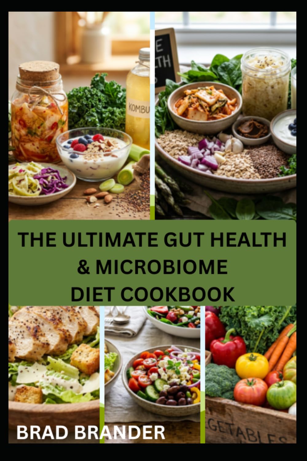 THE ULTIMATE GUT HEALTH & MICROBIOME DIET COOKBOOK: Wholesome Recipes to Restore Gut Balance, Boost Immunity and Strengthen Your Microbiome