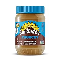 Vista 12 de SunButter Mantequilla de semillas de girasol con chocolate, 16 oz de untable sin nueces con 7g de proteína vegetal, sabor rico y sabroso tostado