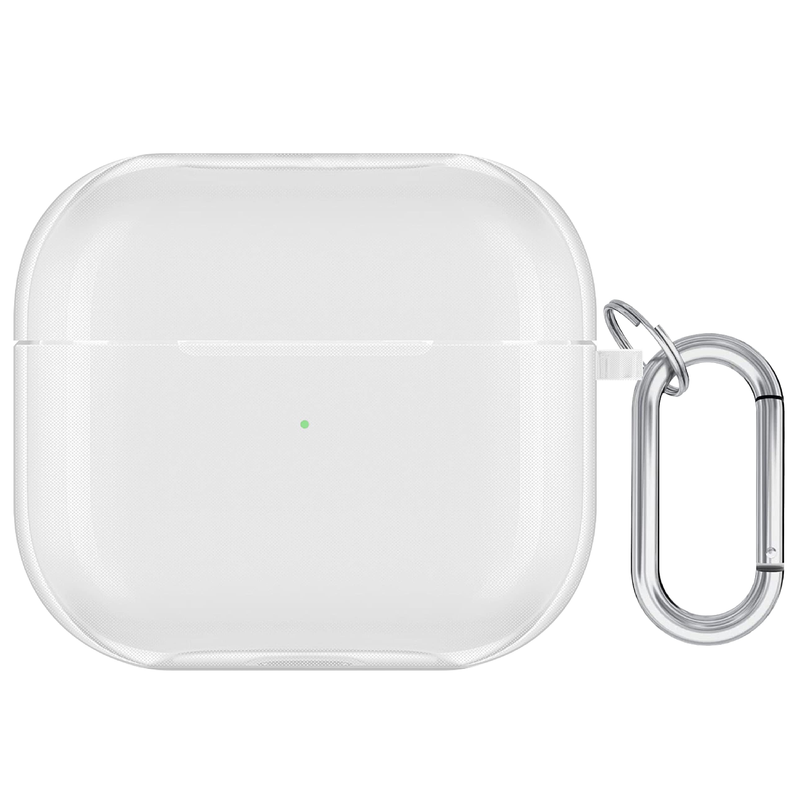 INEIX Case Compatible AirPods 3rd Generation Case Cover Clear Soft Silicone Airpod 3 case 2021 for Women Men Girls Case (Clear)