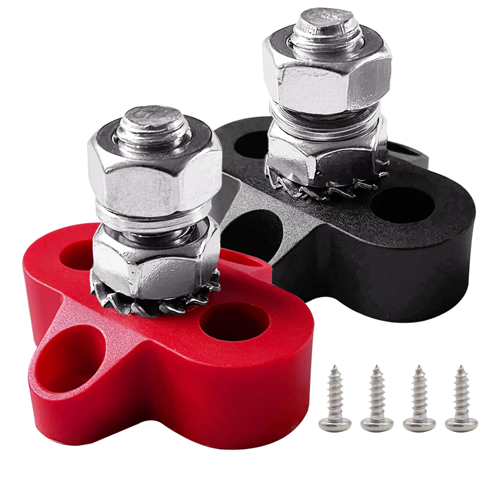 Kit de terminales de batería de 3/8" Ampper M10 para sistemas eléctricos de barcos y caravanas 8