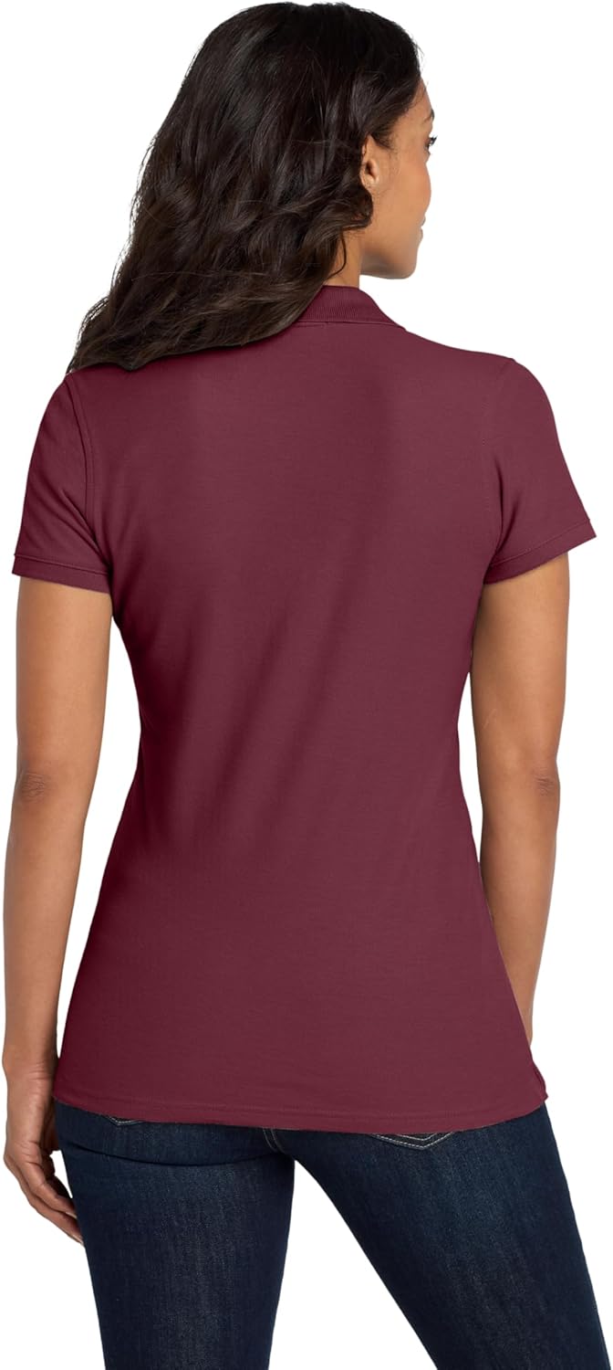 Port Authority Ladies Core Classic Pique Polo Shirt - Image 3