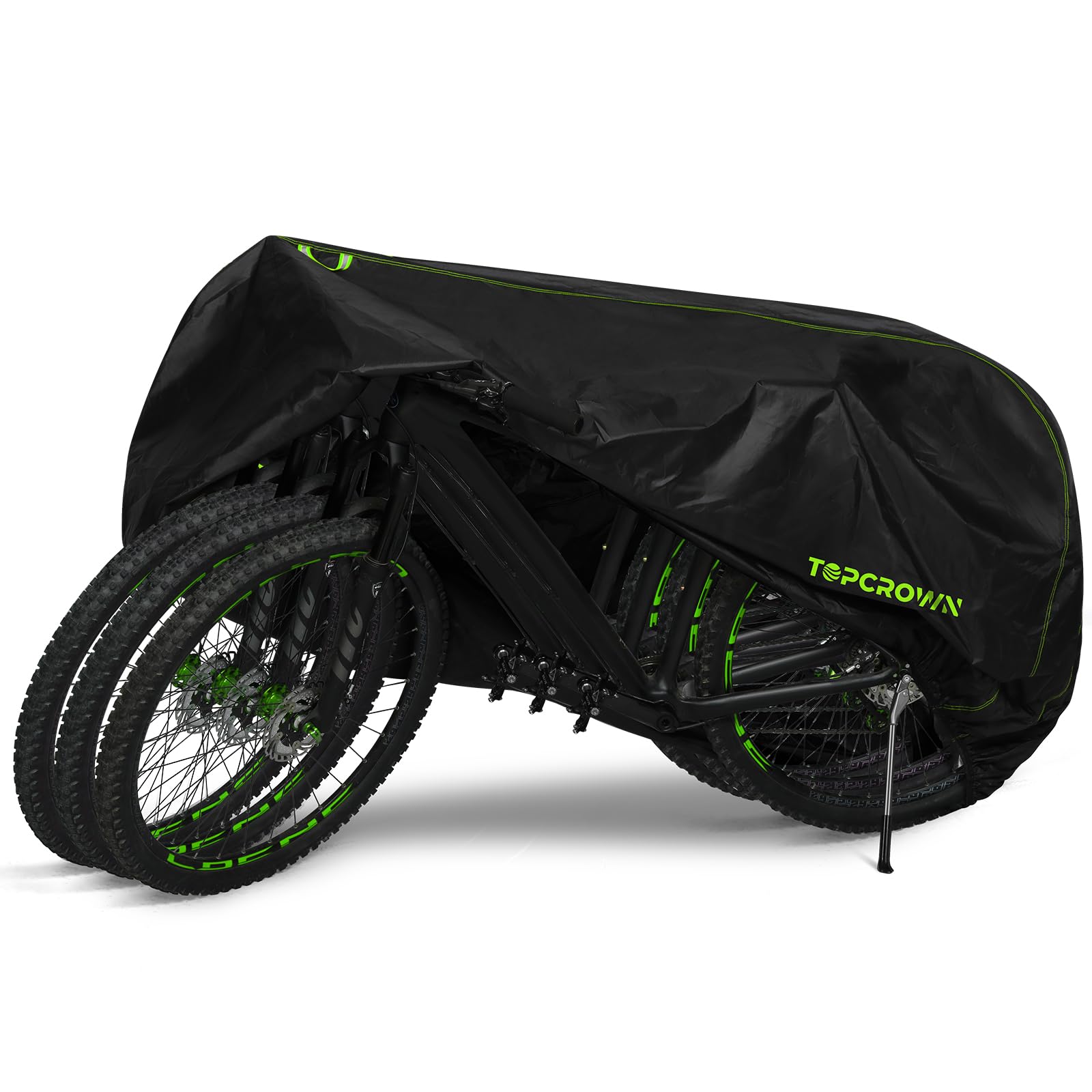 Bike Cover Waterproof Outdoor Storage for 3 Bike up to 29", Bicycle Cover with Storage Bag, Rain/Snow/UV/Dust/Wind Proof for Mountain/Road/City/Electric Bike/Ebike