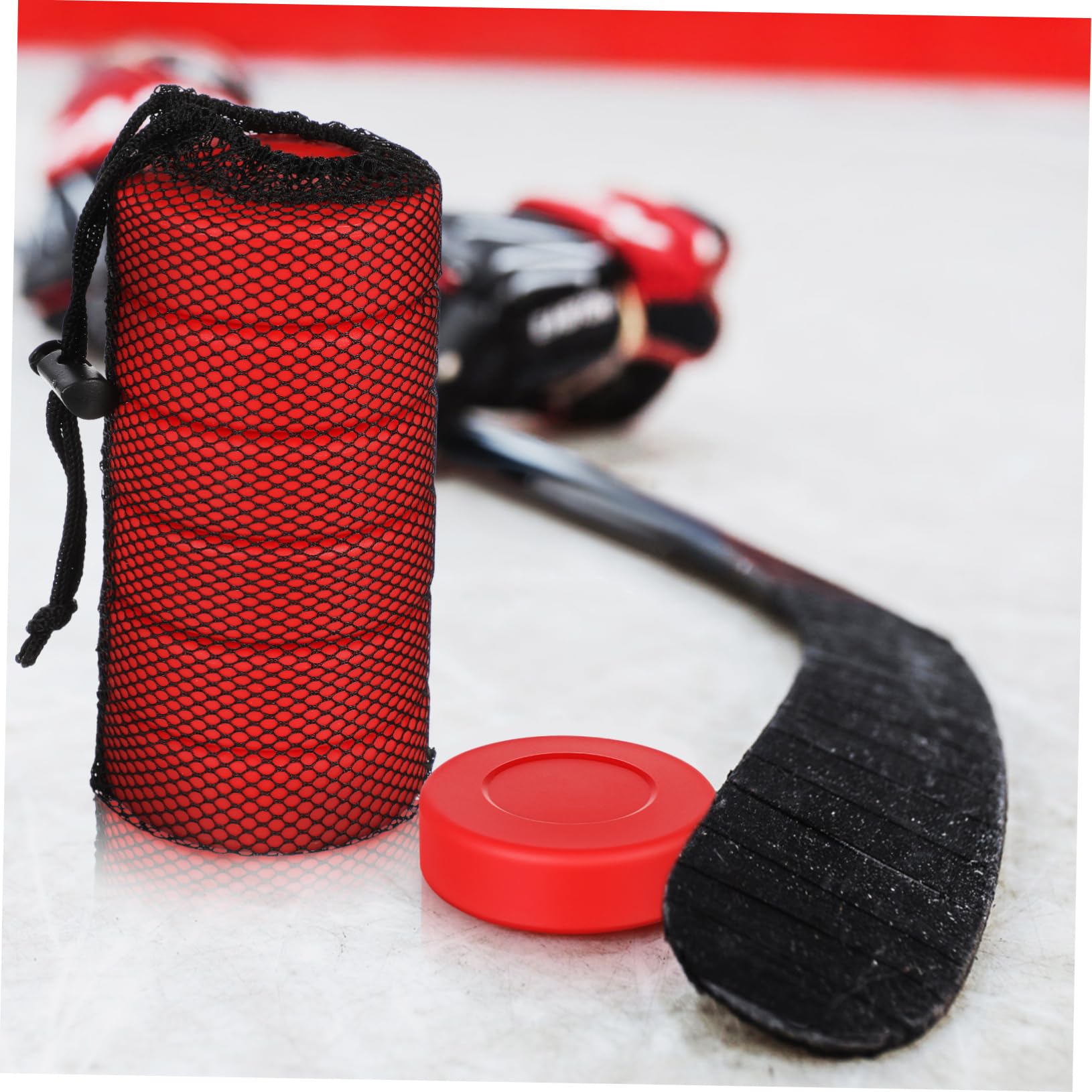 Toddmomy 5sets Bright Color Hockey Black Street Hockey Field Ice Boys and Girls and Adults Bulk 6pcs*5