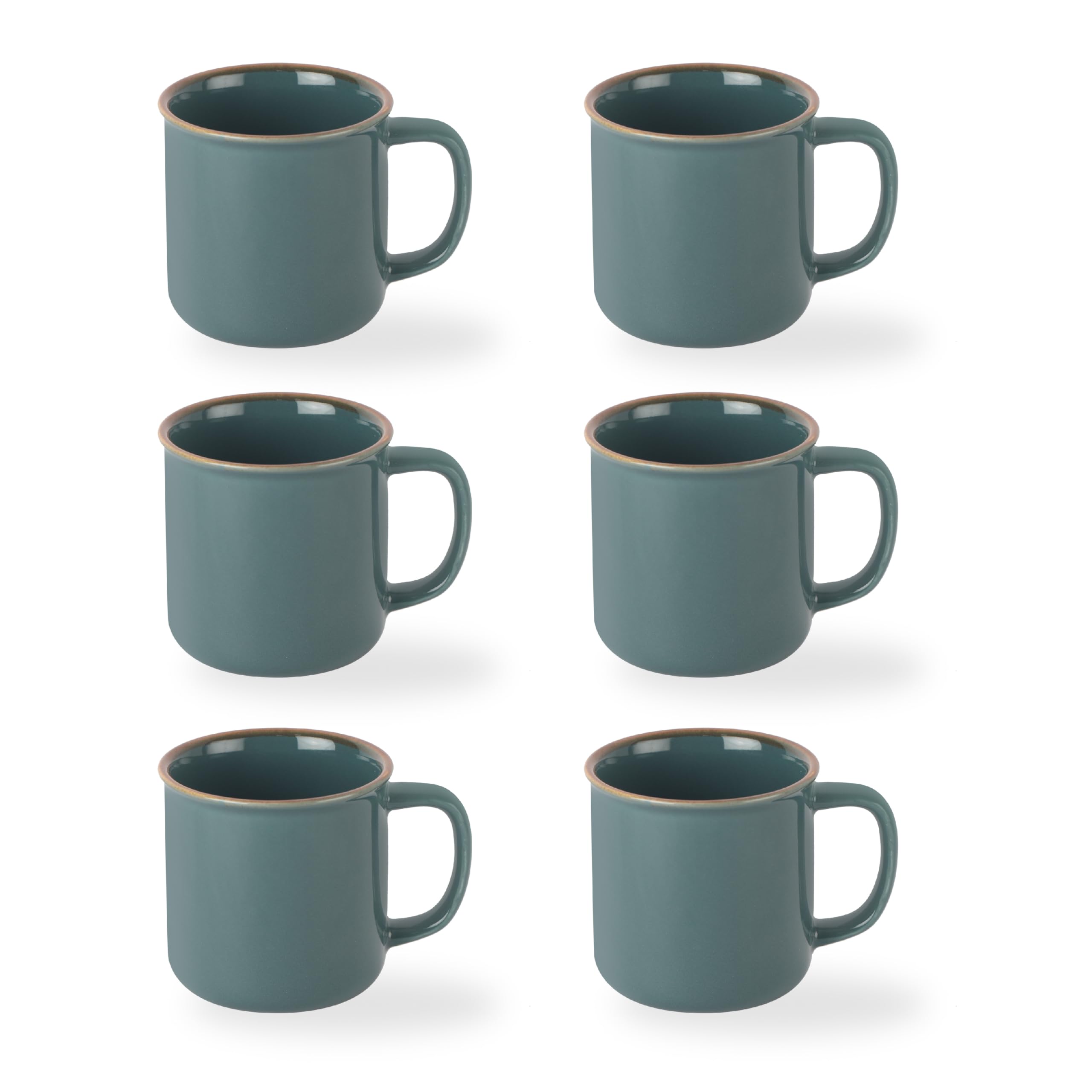Cello Expresso MUG 6 PCS SET Steel