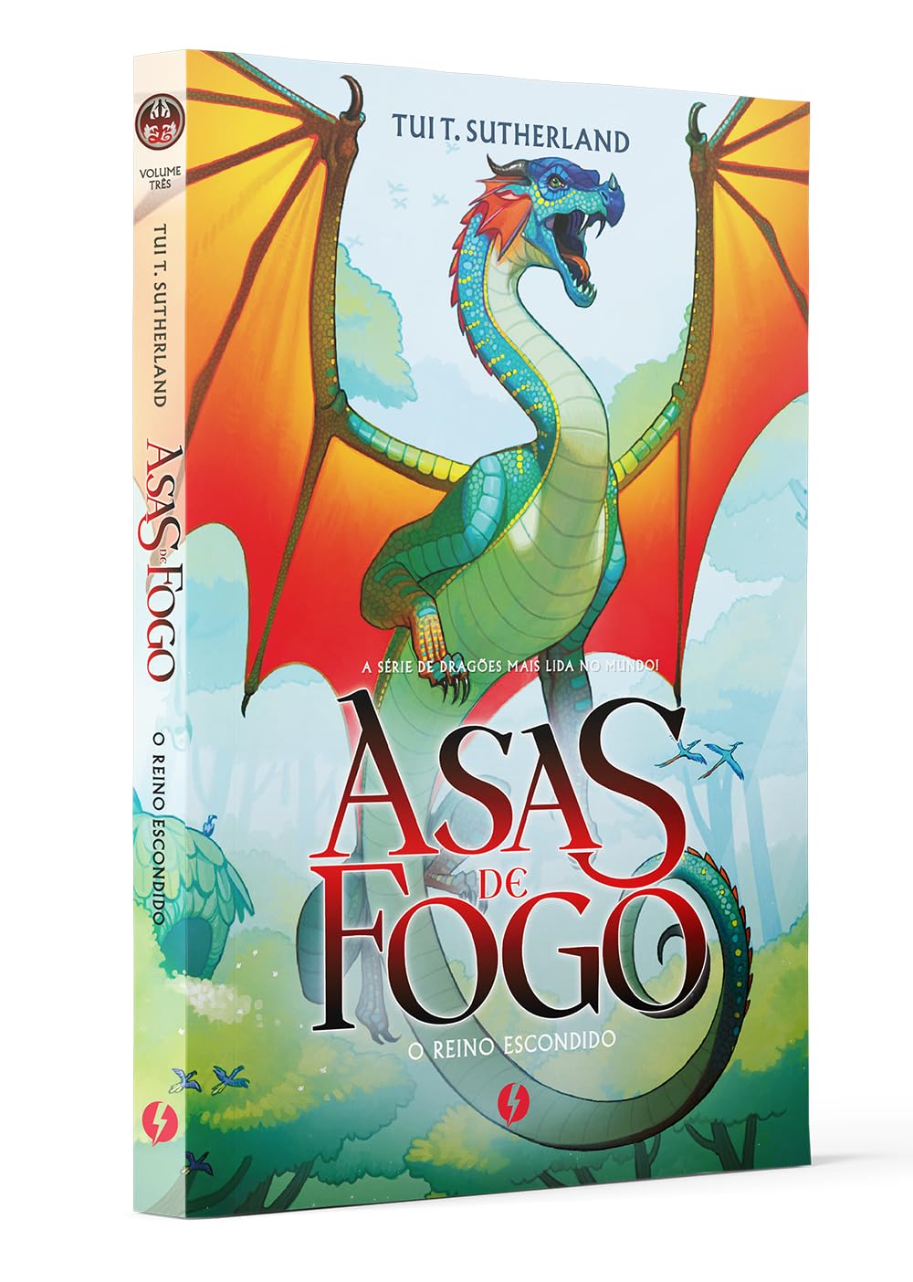 Capa de Asas de Fogo 3: O Reino Escondido