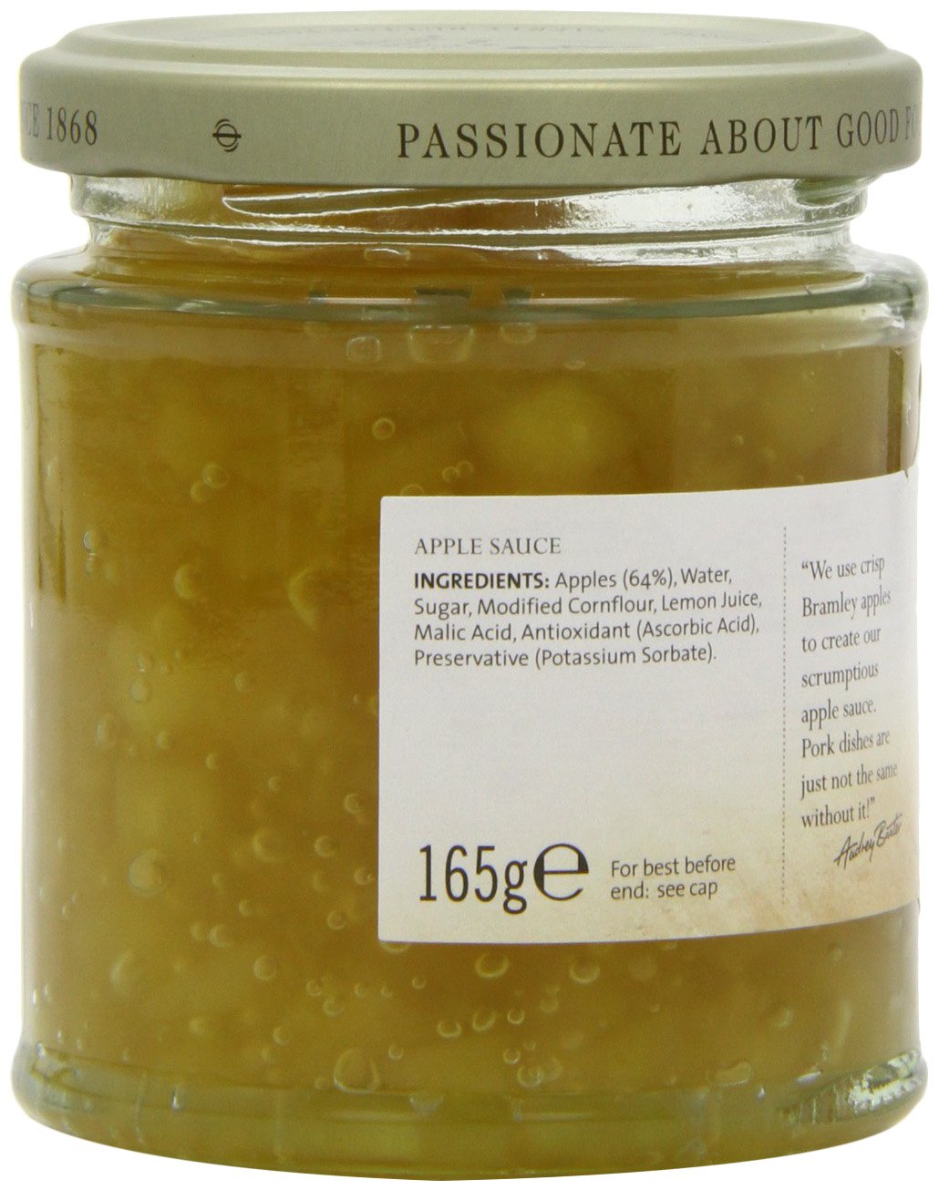 Baxters Apple Sauce 165 g (Pack of 6)