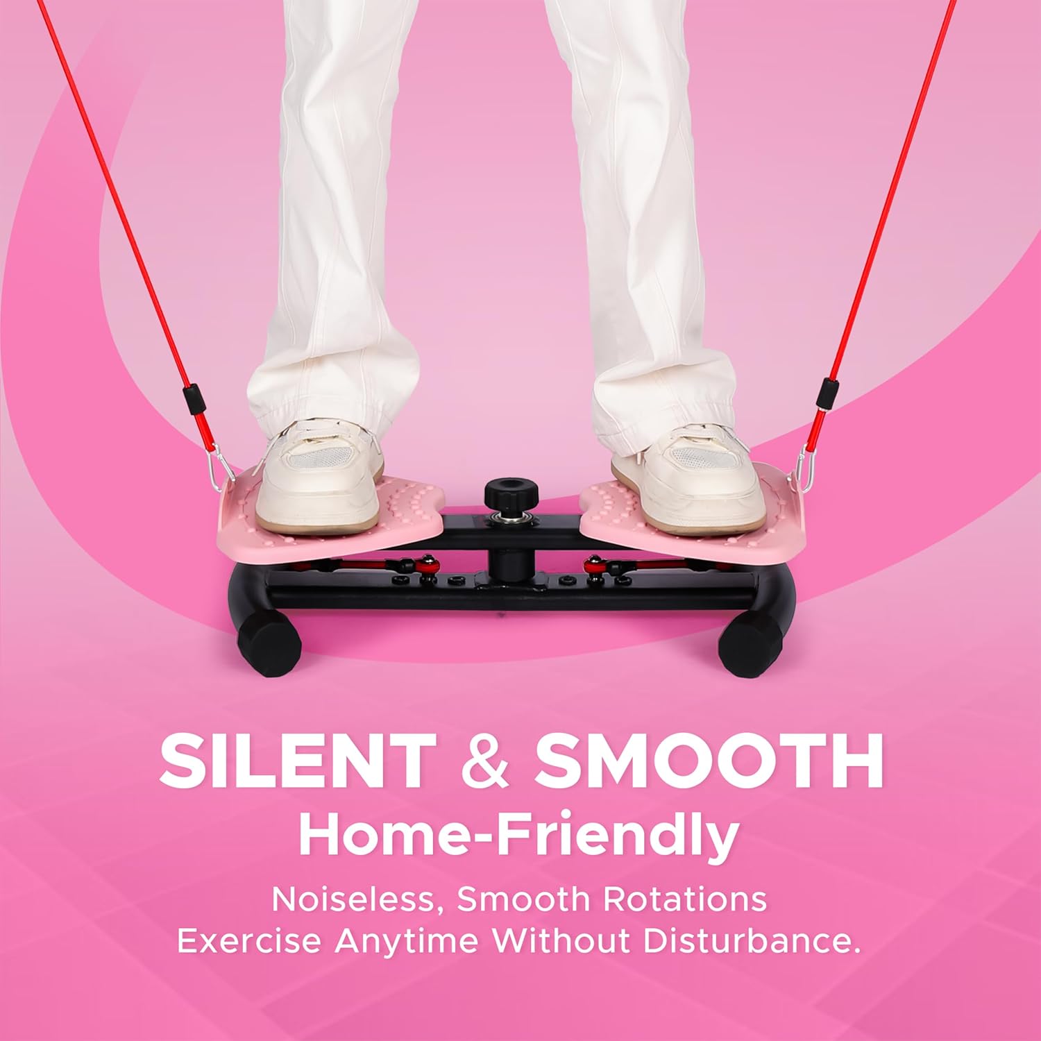 Waist Twister Machine Fitness Tool – Abs Workout Machine For...