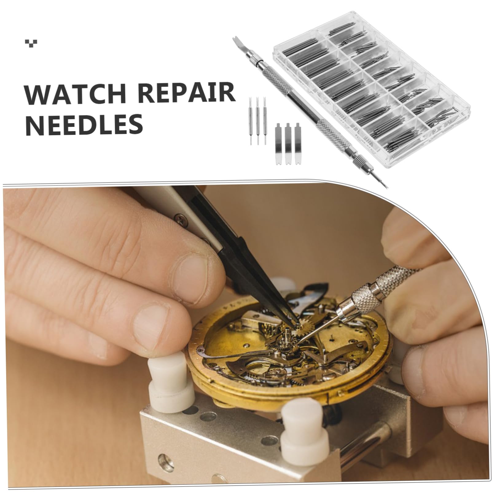 2 Juegos Juego De Herramientas para Reparar Relojes. Removedor Universal De Eslabones De Reloj Ver Herramientas De Eliminación De Enlaces Paño Alfiler Correa