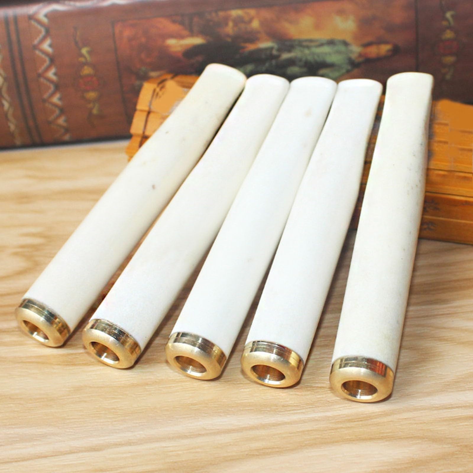 Bocchino per uomo, bocchino da 9 mm con filtro a carbone attivo, filtro per sigarette riutilizzabile adatto per sigarette spesse di due dimensioni e sigarette sottili da 5 mm