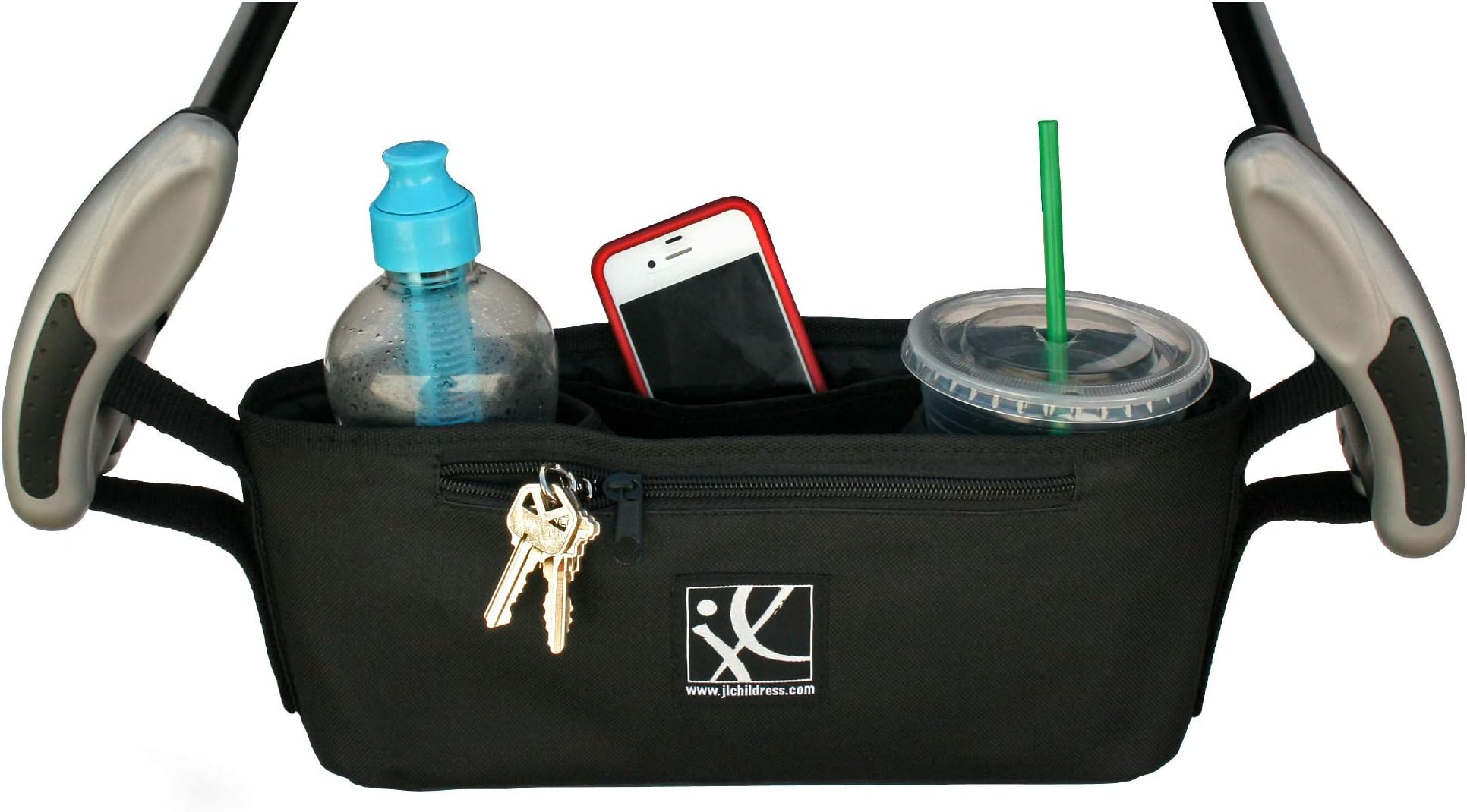 J.L. Childress Cargo 'N Drinks Parent Tray - Universal Stroller Organizer - S...