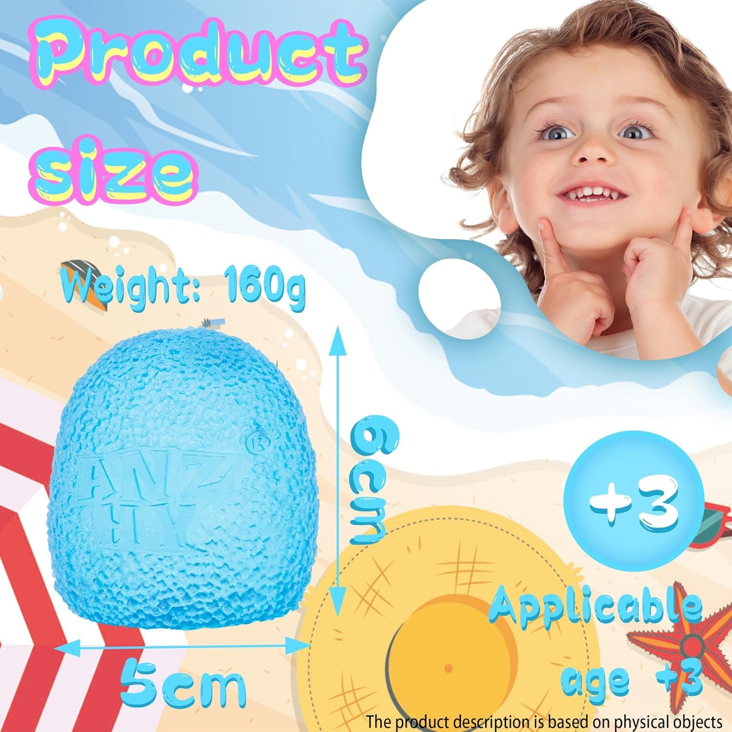 Squishy Stress Balls, Sensory Toys for Kids with Unique Needs, Fosters Creativity, Focus, and Fun, Great for Classrooms Home - Image 3