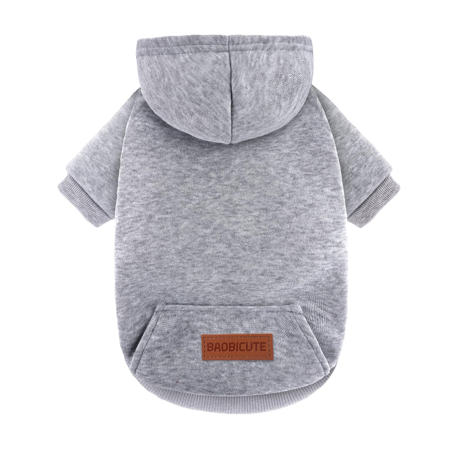 1 Pack Dog Hoodie Warm Hood Dog Sweater Cold Weather Small Dogs Sweatshirt Comfort Pet Clothes for Small Medium Dogs with Pockets Chihuahua Clothes for Male Female Girl Boy Sporty Daily Wear