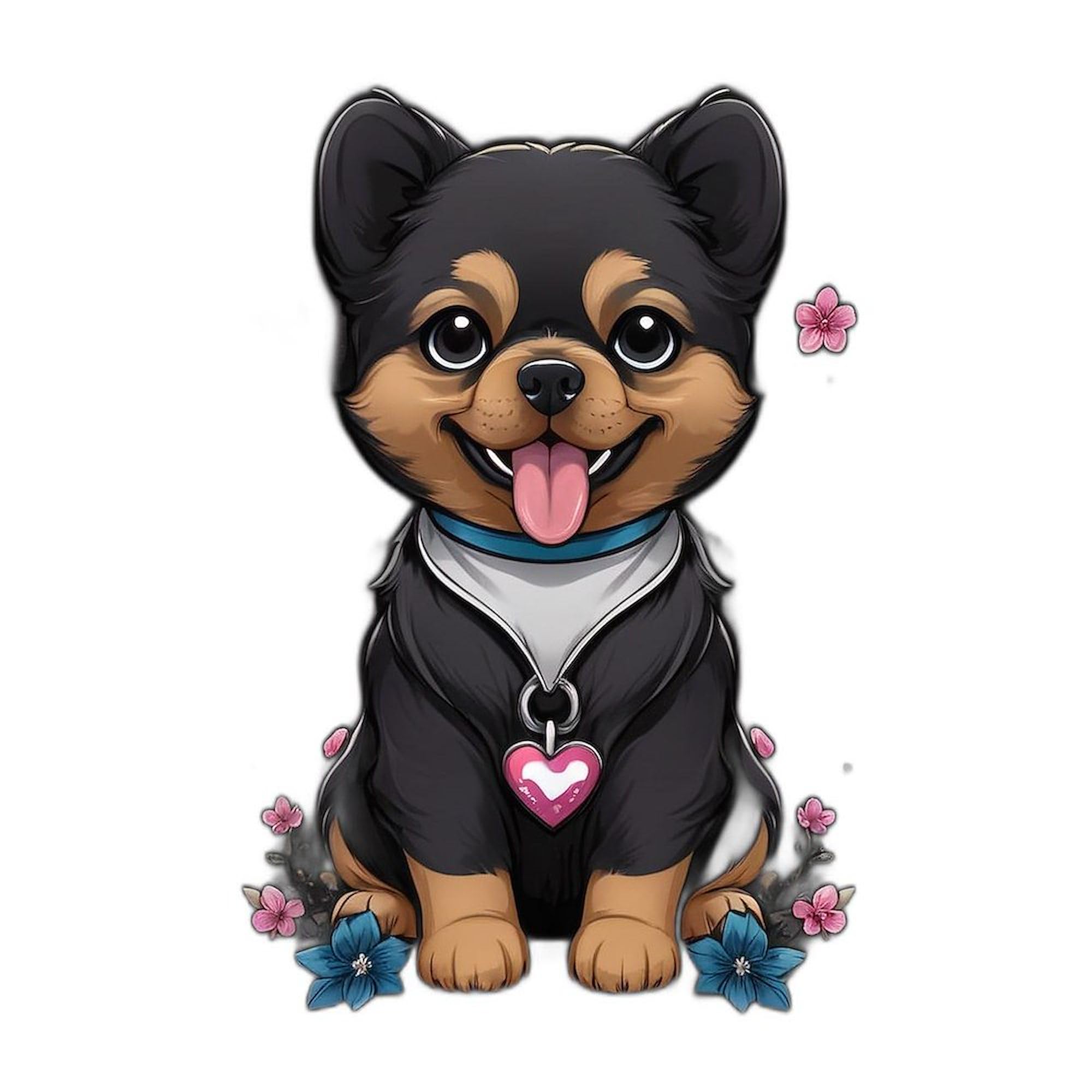 CafePress Kawaii Dog 4