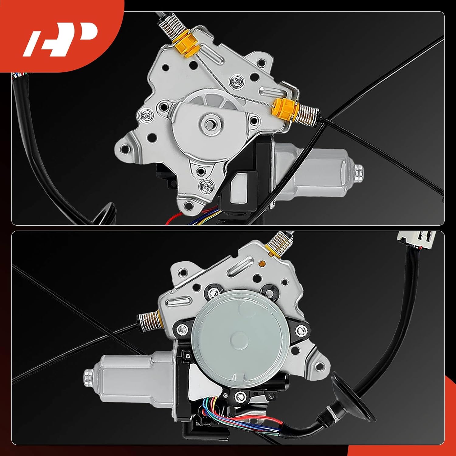 A-Premium Electric Window Regulator with Motor Compatible with Nissan 350Z 2003-2009 Front Passenger Side
