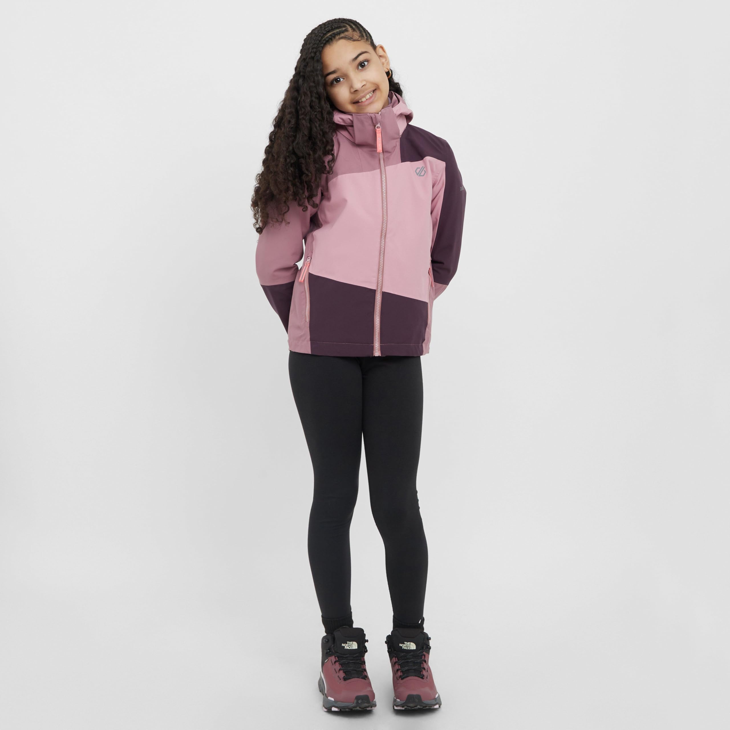 Dare2b Uni Kinder Kids Explore Ii Jacket Mountain Active Jackets Waterproof Shell Wasserdichte Jacke (1er Pack)