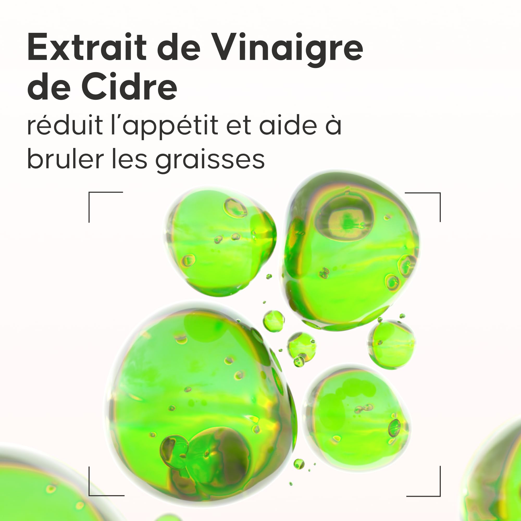 Gummies Vinaigre de Cidre Cellublue - Coupe-Faim Naturel, Digestion & Perte de Poids - Ralentit l’absorption des Sucres après le Repas - Prise Facile & Bon Goût – Avec Chrome & Vitamine C