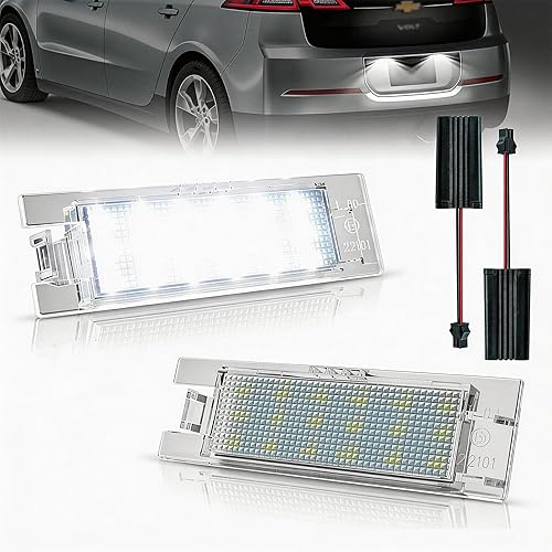 Luces LED de matrícula para Chevy Camaro 2014-2023, Malibu 2013-2015, Volt 2011-2023