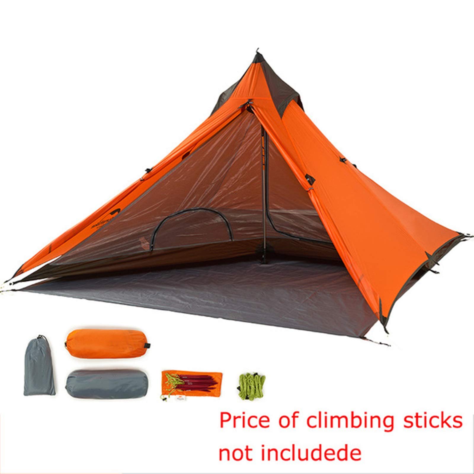 Namiot Namiot 1-osobowy Outdoor Camping Namiot Minaret Namioty jednoosobowe Namioty z plecakiem Rodzinny namiot kempingowy little surprise